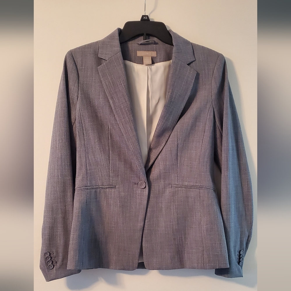 H&M Light Blue Blazer